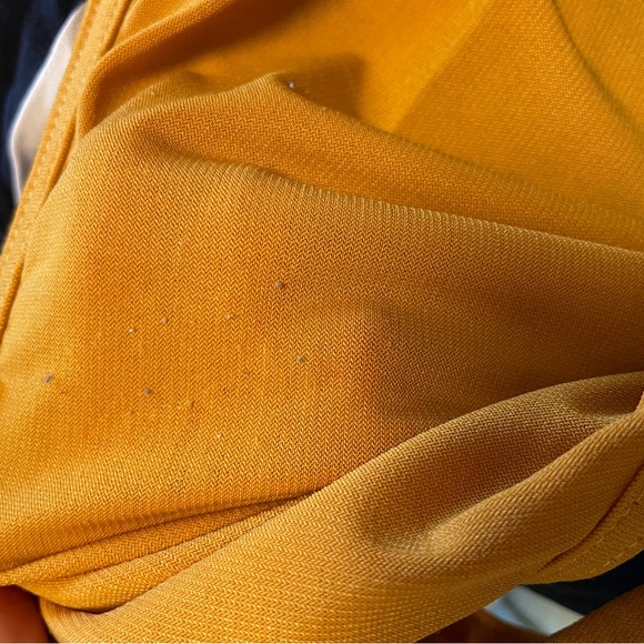 Dream Mustard Yellow Tank Top Snap Closure Bodysuit - Picture 8 of 9